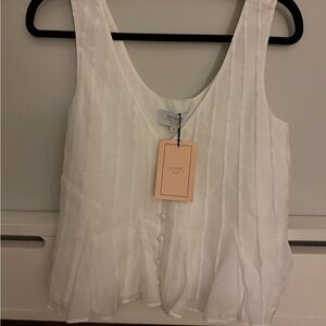 La Ligne Pleated Blouse